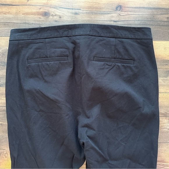 J.Crew Martie Slim Fit Ankle Pants - Black - Size 10 - Picture 5 of 6